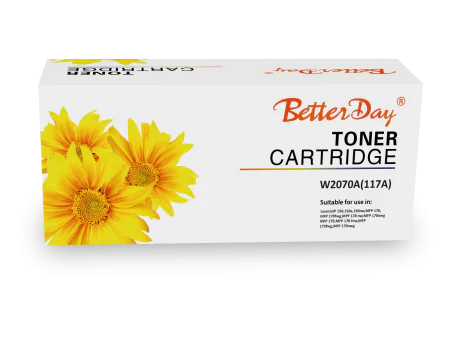 Toner Better Day HP 117A  W2070A Couleur Noir