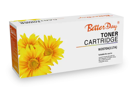 Toner Better Day HP 117A  W2070A Couleur Noir