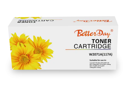 Toner BetterDay HP 117A W2071A Couleur Cyan