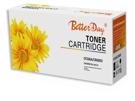 Toner Better Day HP CF226A CANON CRG-052 Couleur Noir