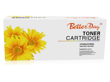 Toner Better Day HP CF540A  CF400A CANON  CRG-054  045 Couleur Noir