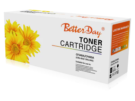 Toner Better Day HP CF540A  CF400A CANON  CRG-054  045 Couleur Noir