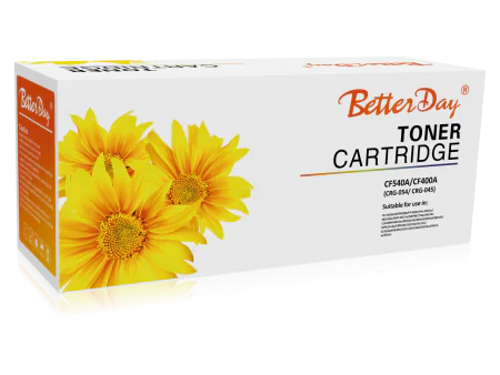 Toner Better Day HP CF540A  CF400A CANON  CRG-054  045 Couleur Noir