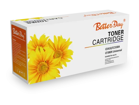 Toner Better Day HP CE410A CC530A CF380X Universal Couleur Noir