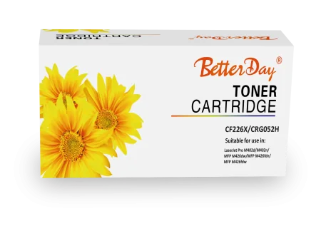 Toner Better Day HP CF226X CANON CRG-052H Couleur Noir