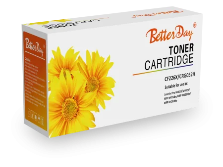 Toner Better Day HP CF226X CANON CRG-052H Couleur Noir