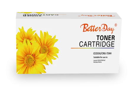 Toner Better Day HP CE255X  CRG-724H couleur noir