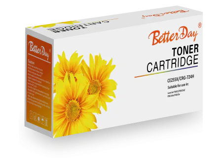 Toner Better Day HP CE255X  CRG-724H couleur noir