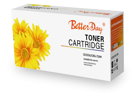 Toner Better Day HP CE255X  CRG-724H couleur noir