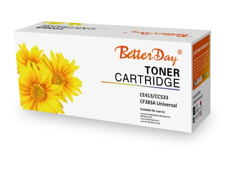 Toner Better Day HP CE413A CC533A  CF383A Universal Couleur Magenta