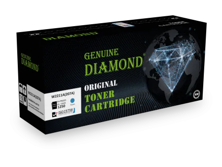 Toner Diamond HP 207A  W2211A Couleur Cyan