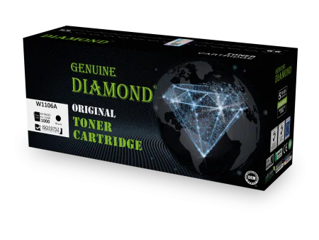 Toner Diamond HP W1106A Couleur Noir
