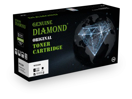 Toner Diamond HP W1510A couleur noir sans puce