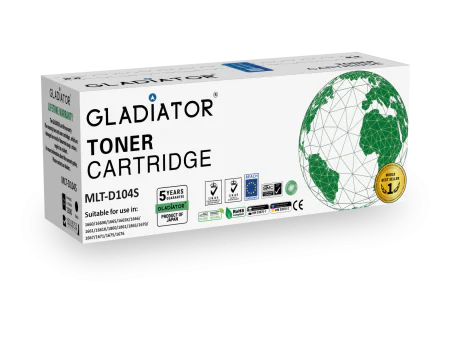 Toner Gladiator MLT-D104S Couleur Noir
