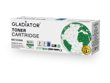 Toner Gladiator MLT-D104S Couleur Noir
