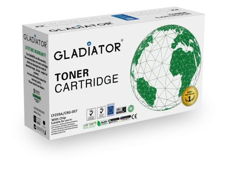 Toner Gladiator HP CF259A couleur noir avec  puce