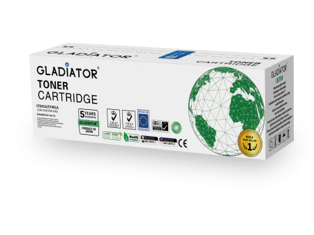Toner Gladiator HP CF541A  CF401A CANON  CRG-054  045 Couleur Cyan