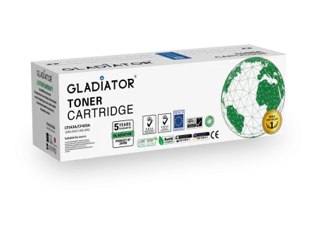 Toner Gladiator HP CF543A CF403A CANON  CRG-054  045 Couleur Magenta
