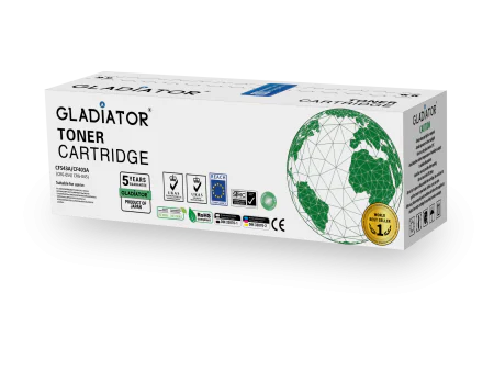 Toner Gladiator HP CF543A CF403A CANON  CRG-054  045 Couleur Magenta