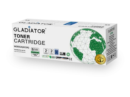 Toner Gladiator HP 415A W2030A couleur noir