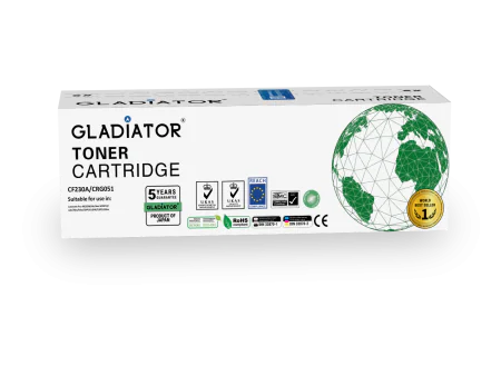 Toner Gladiator HP 30A (CF230A) CANON CRG051 Couleur Noir