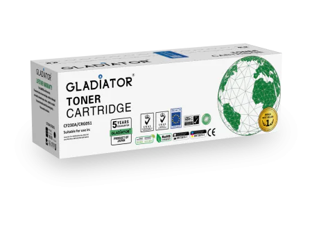 Toner Gladiator HP 30A (CF230A) CANON CRG051 Couleur Noir