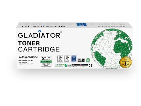 Toner Gladiator HP 216A  W2411A couleur cyan