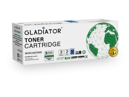 Toner Gladiator HP 216A  W2411A couleur cyan