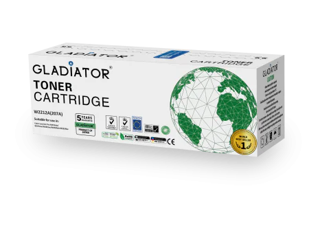 Toner Gladiator HP 207A  W2212A couleur yellow