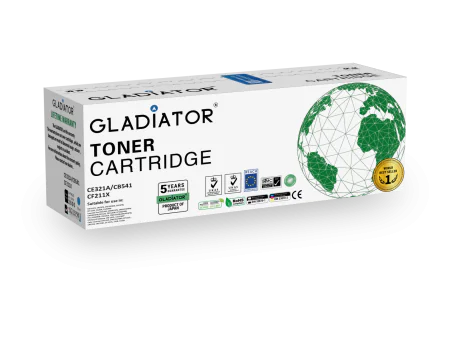 Toner Gladiator HP CE321A CB541 CF211X Couleur Cyan