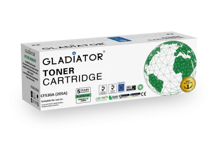 Toner Gladiator HP 205A CF530A Couleur Noir
