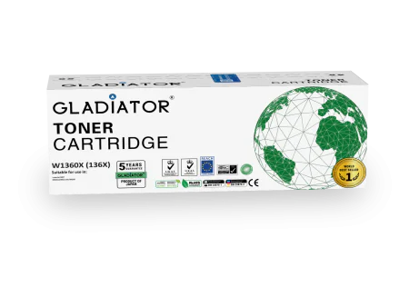 Toner Gladiator HP 136A (W1360A) sans puce