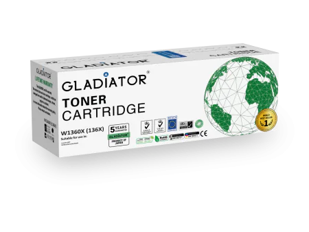 Toner Gladiator HP 136A (W1360A) sans puce