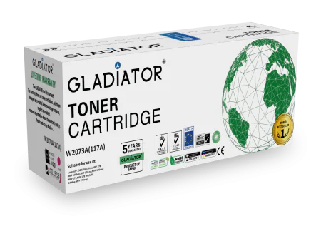 Toner Gladiator HP 117A  W2073A Couleur Magenta