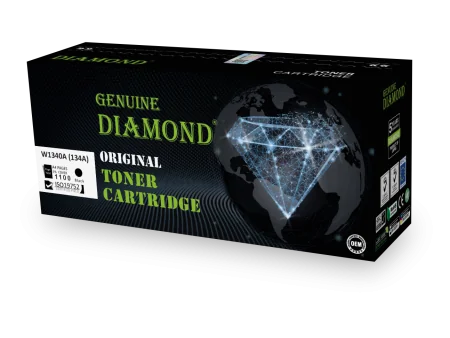 Toner Diamond  HP 134A (W1340A) couleur noir avec puce