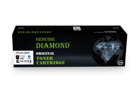Toner Diamond  HP 204A CF511A Couleur Noir