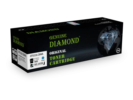 Toner Diamond  HP 204A CF511A Couleur Noir