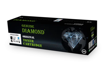 Toner Diamond  HP 204A CF511A Couleur Noir