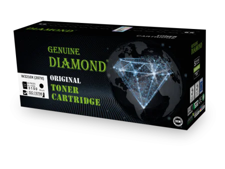 Toner Diamond HP 207A  W2210A couleur noir