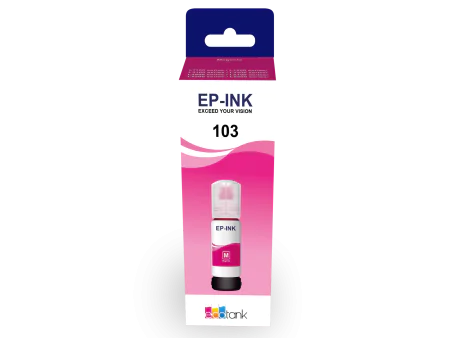 Bouteille Encre Ep-ink 103 Couleur Magenta