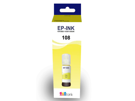 Bouteille Encre Ep-ink 108 Couleur Yellow