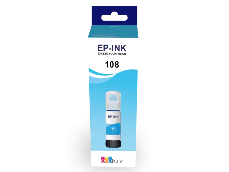 Bouteille Encre Ep-ink 108 Couleur cyan