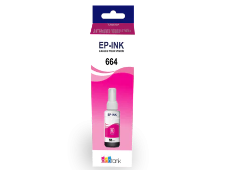 Bouteille Encre Ep-ink 664 Couleur Magenta