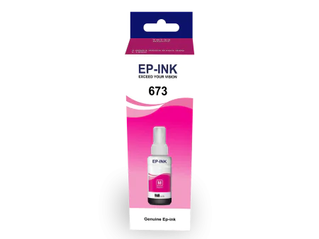 Bouteille Encre Ep-ink T6733 Couleur Magenta