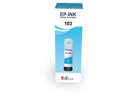 Bouteille Encre Ep-ink 103 Couleur Cyan