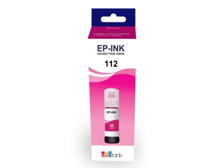Bouteille Encre Ep-ink 112 Couleur Magenta