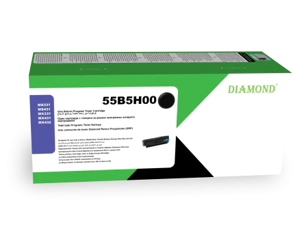 Toner Diamond pour Lexmark MS/MX331, 431 Monochrome - (55B5H00)