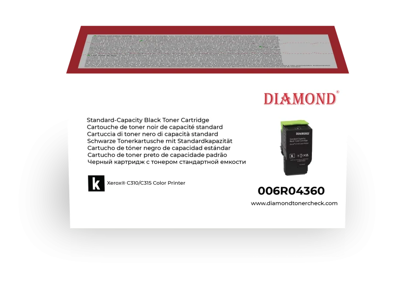 Diamond Toner pour Xerox C310/C315 Black