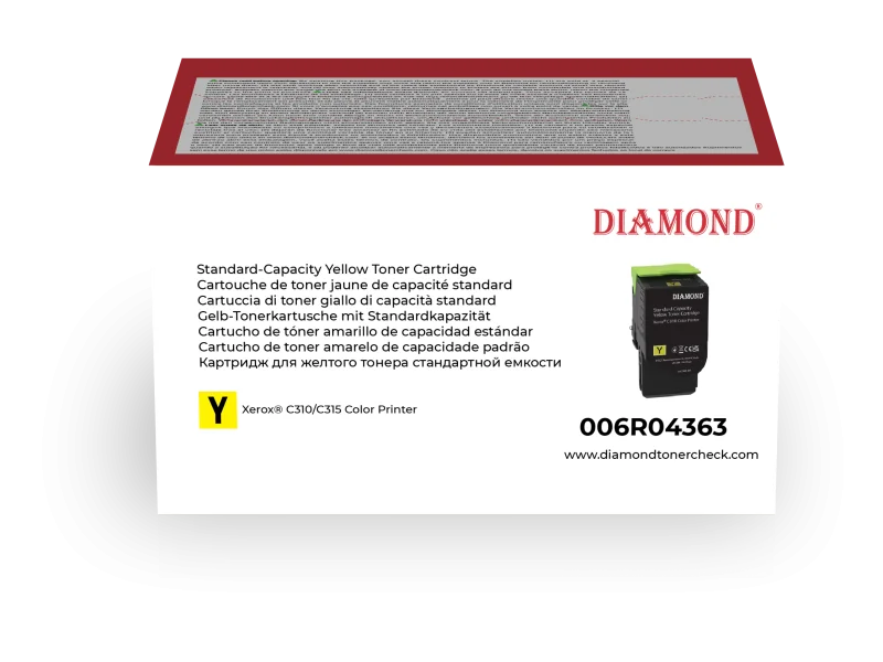 Diamond Toner pour Xerox C310/C315 Yellow