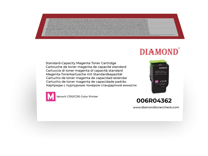Diamond Toner pour Xerox C310/C315 Magenta